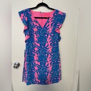 Like new lilly Pulitzer Dilly Dally V Neck Romper